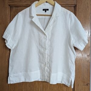 Quince Linen Button-Up Shirt